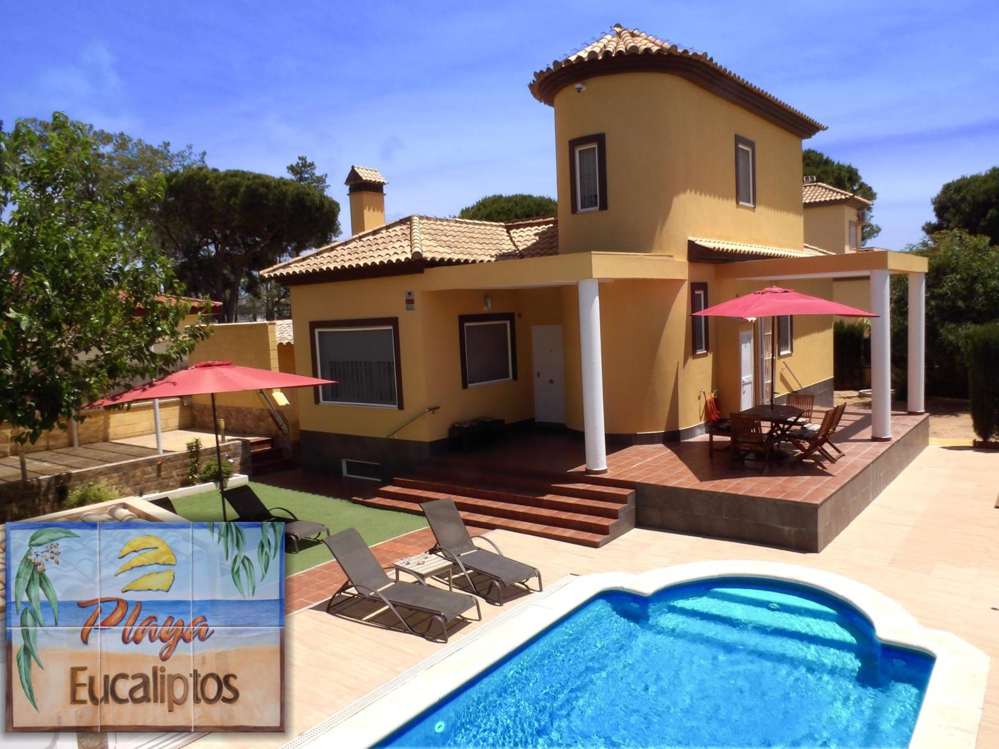 Playa Eucaliptos 1A Villa อิสลา กริสตินา ภายนอก รูปภาพ